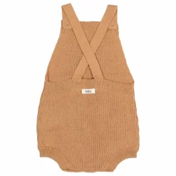 Salopette Coton Bio Maille | Caramel