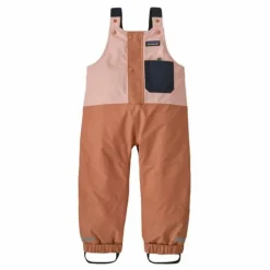 Salopette de ski Pile Fibres Recyclées | Rose pâle