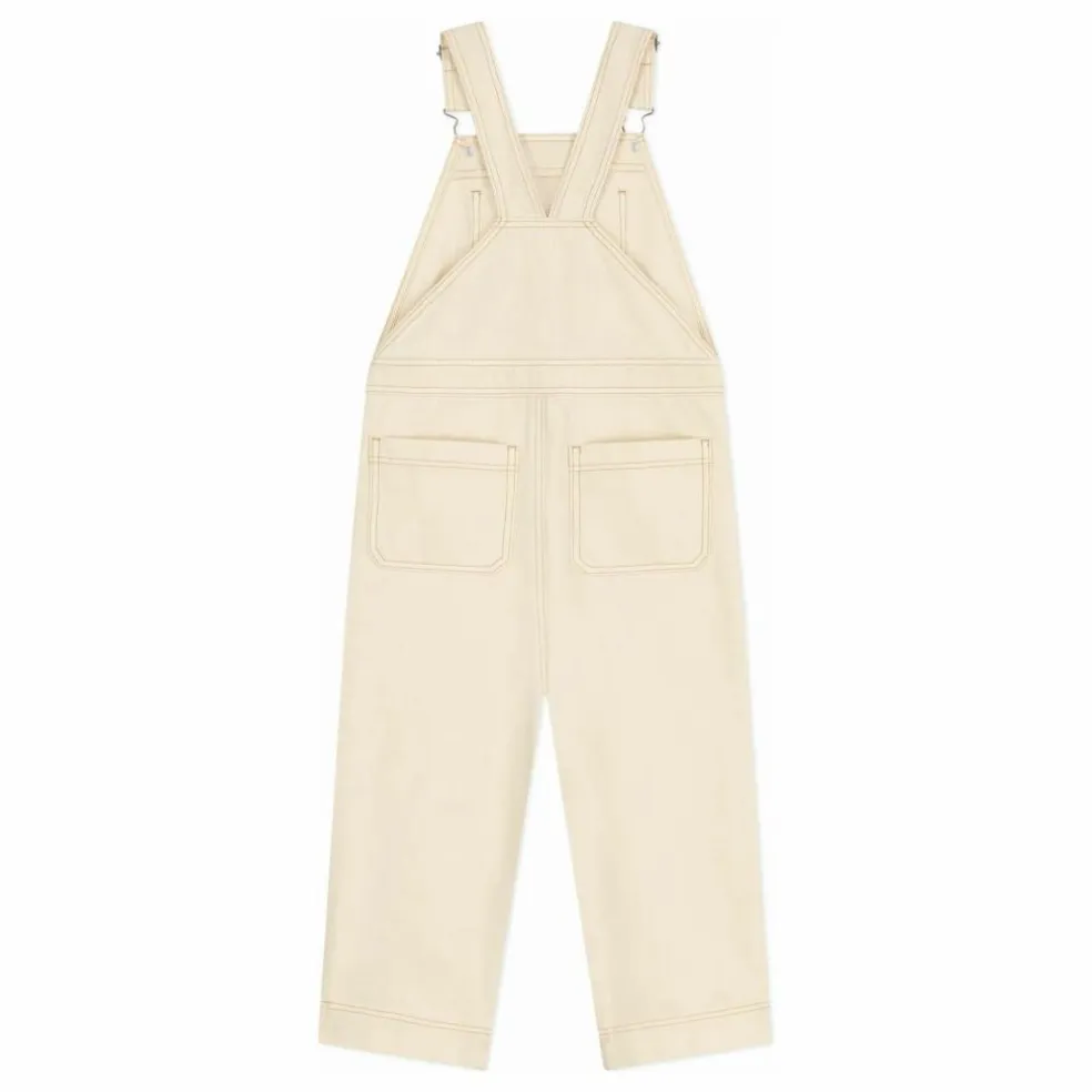 Salopette Denim Cœur | Beige