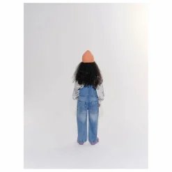 Salopette Droite | Denim clair