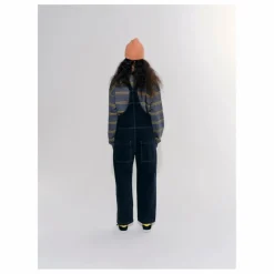 Salopette Droite | Denim noir