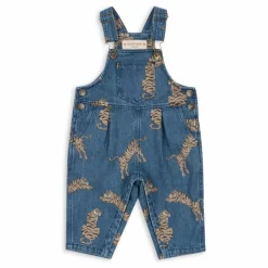 Salopette en Jean Magot Tigres Coton Bio | Bleu