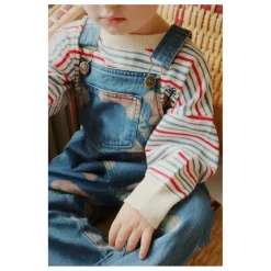 Salopette en Jean Magot Tigres Coton Bio | Bleu