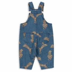 Salopette en Jean Magot Tigres Coton Bio | Bleu