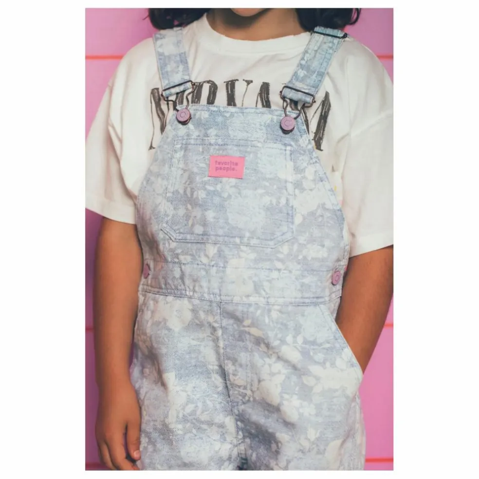 Salopette Polaroid | Bleu ciel