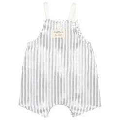 Salopette Rayures | Blanc