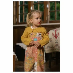 Salopette Romaria Mini | Rose pêche