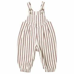 Salopette Vintage Rayures | Ecru