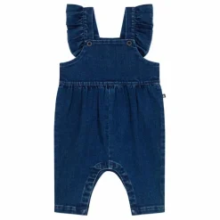 Salopette Volants Denim | Bleu jean
