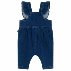 Salopette Volants Denim | Bleu jean