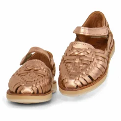Sandales Alegria | Or rose