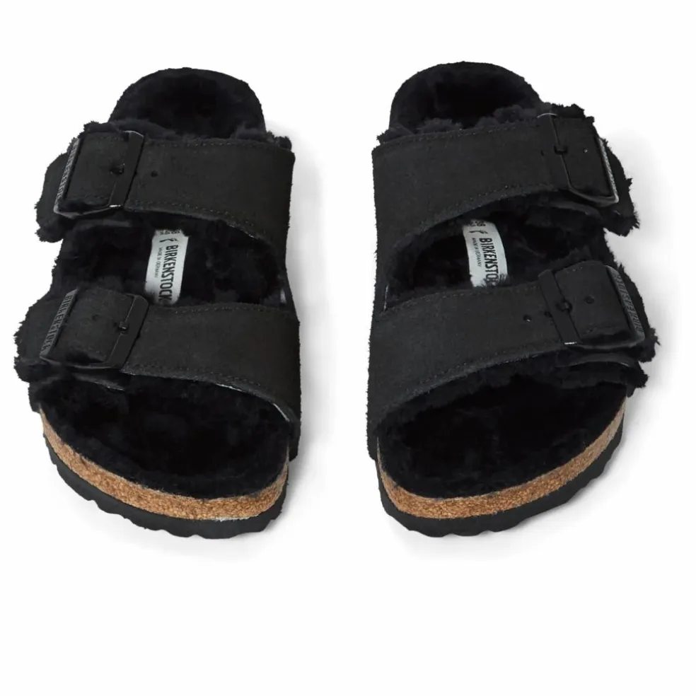 Sandales Arizona Shearling - Collection Adulte | Noir