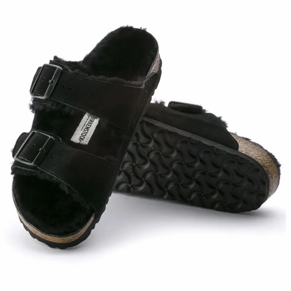 Sandales Arizona Shearling - Collection Adulte | Noir