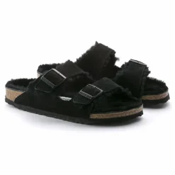 Sandales Arizona Shearling - Collection Adulte | Noir