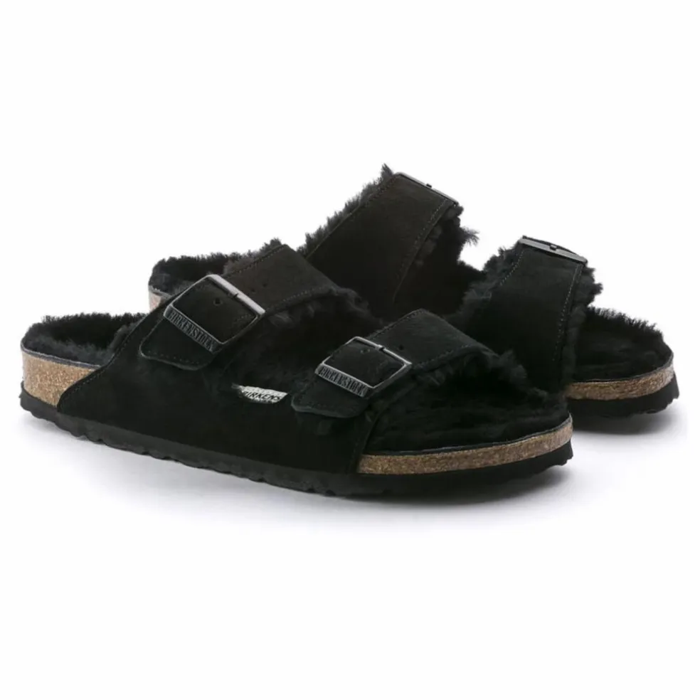 Sandales Arizona Shearling - Collection Adulte | Noir