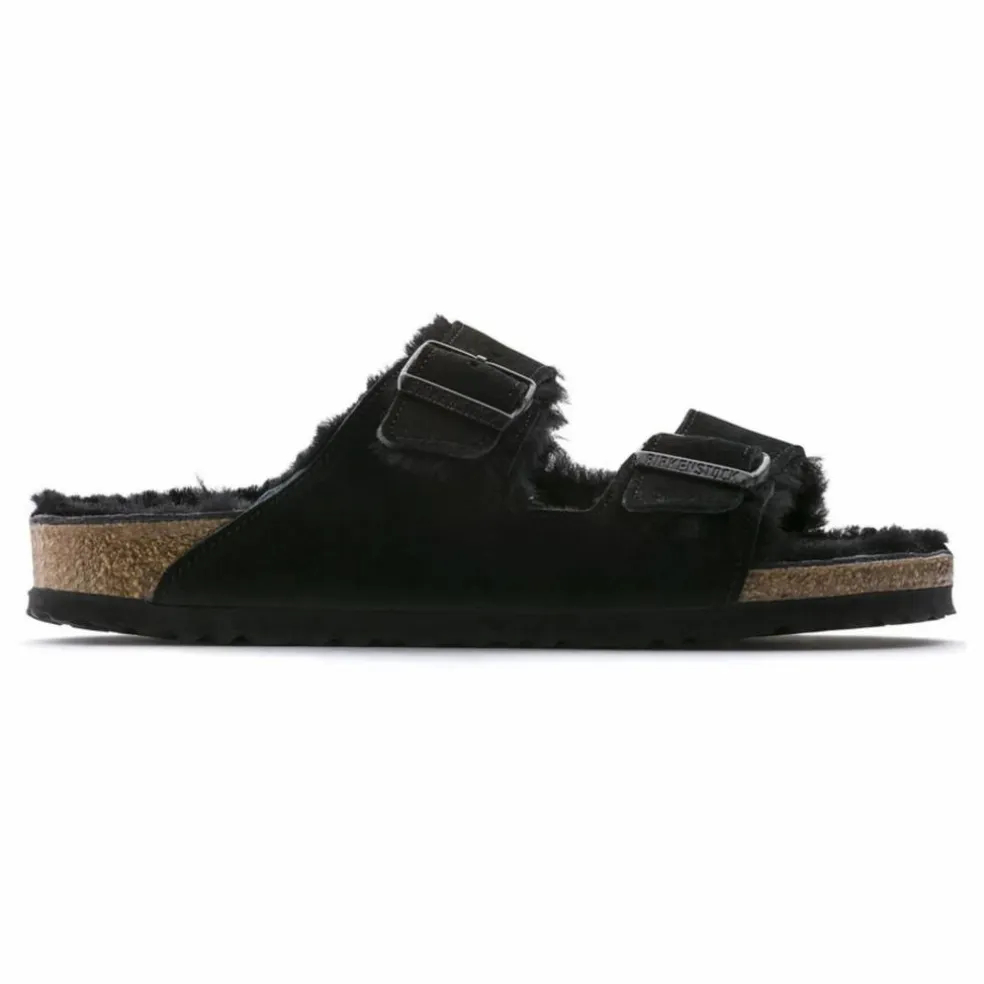 Sandales Arizona Shearling - Collection Adulte | Noir