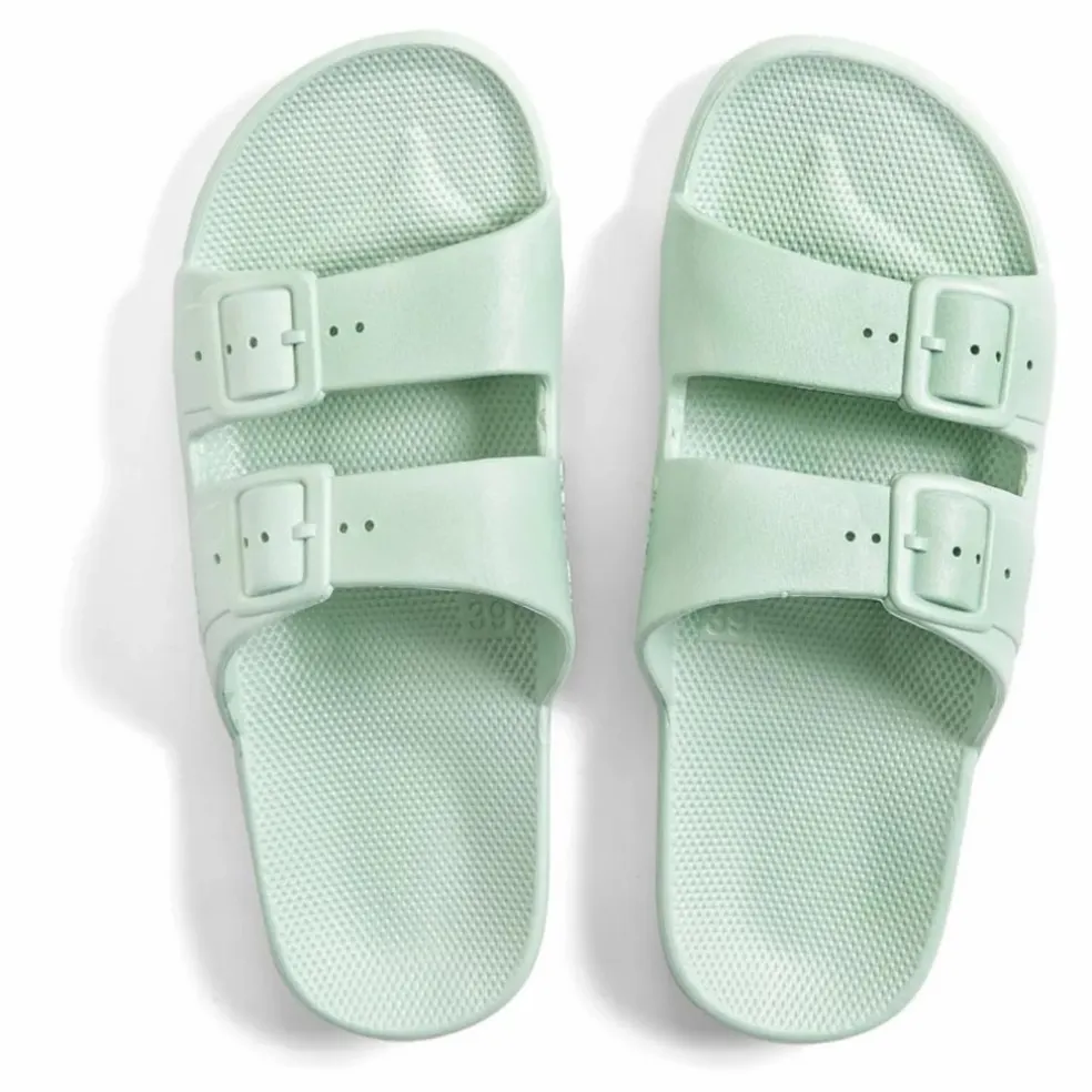 Sandales Basic | Vert pâle