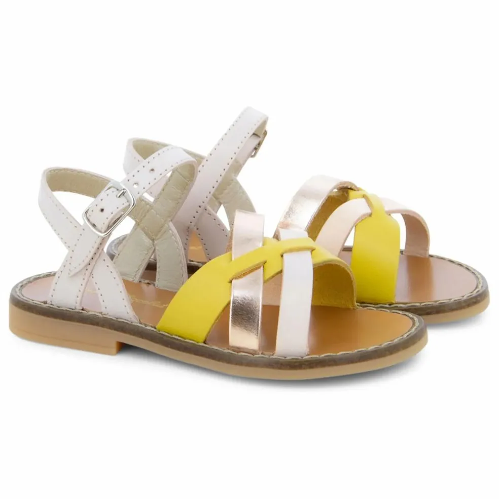 Sandales Cross | Ecru