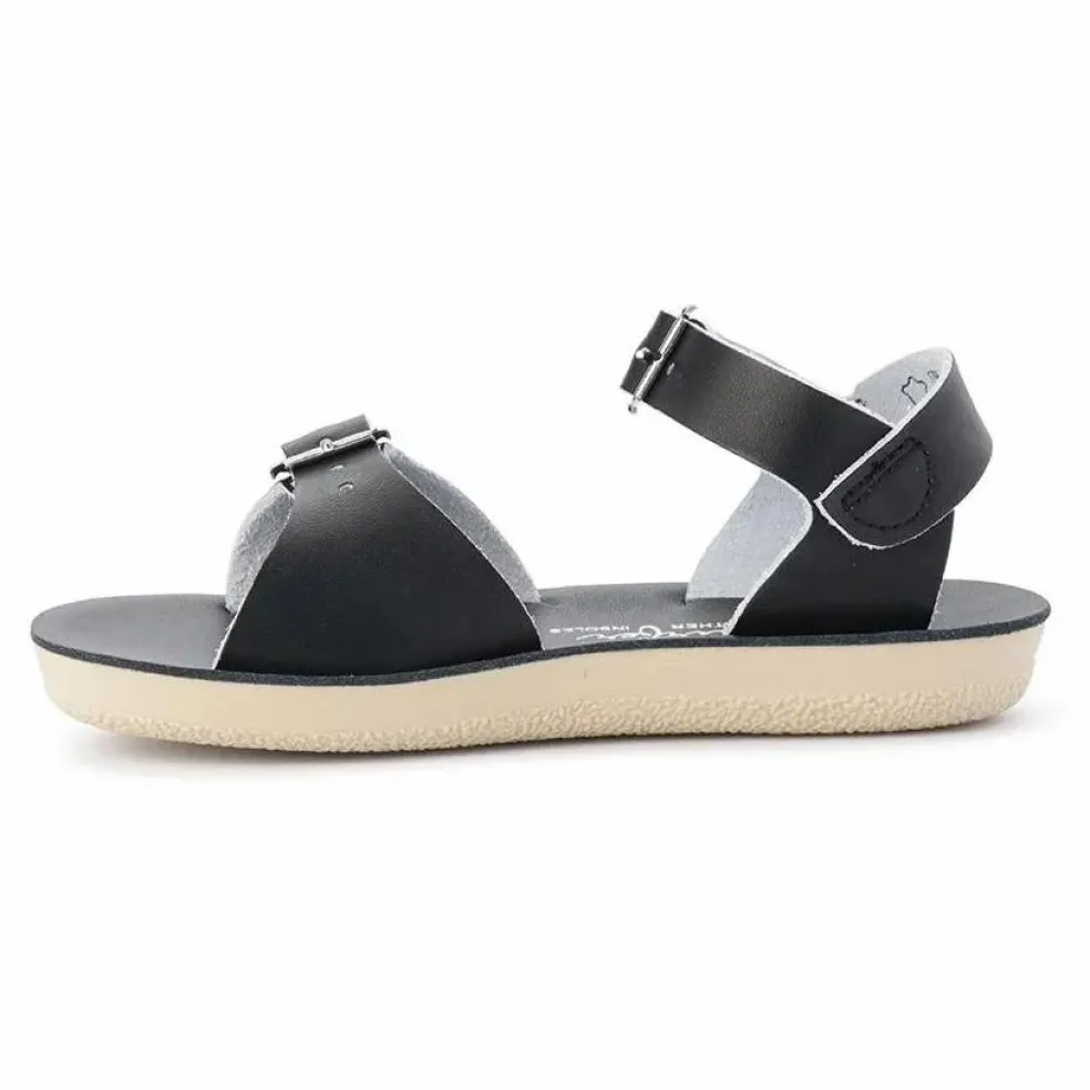 Sandales Cuir Waterproof Surfer | Noir