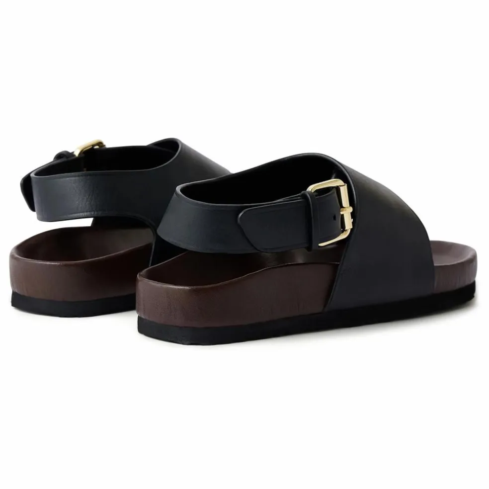 Sandales Domani Cuir | Noir