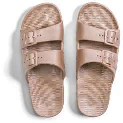 Sandales Fancy | Or rose