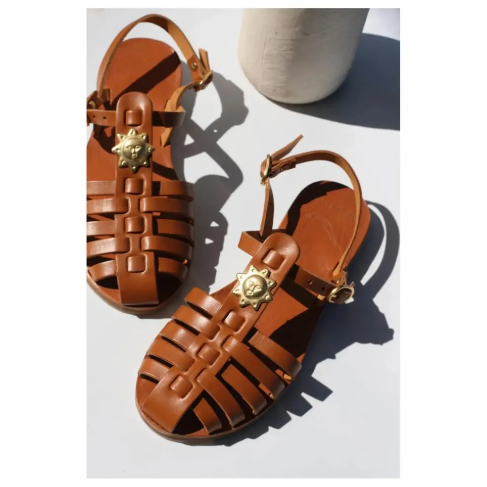 Sandales Fisherman Sun | Camel