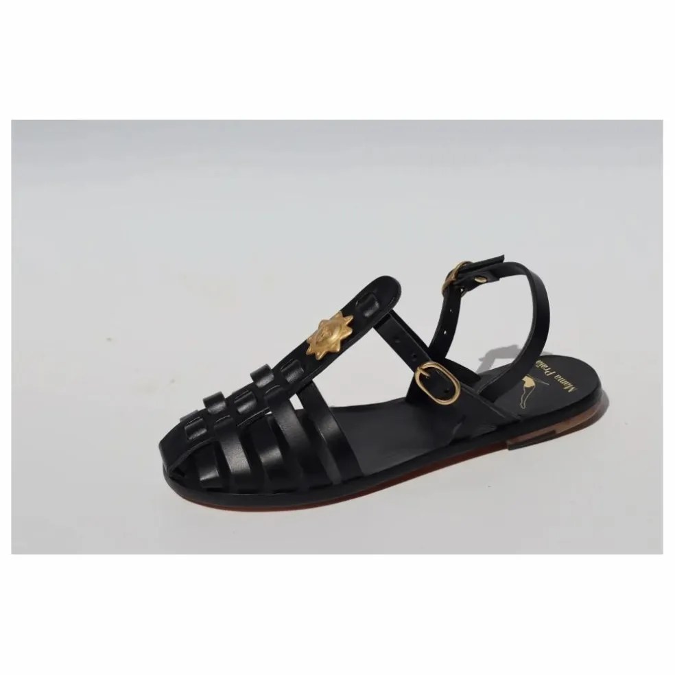 Sandales Fisherman Sun | Noir