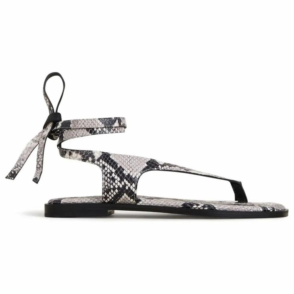 Sandales Heidi Snake | Gris