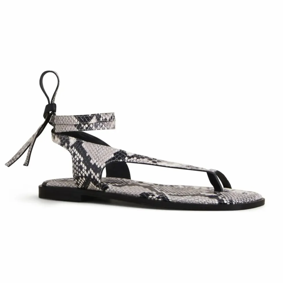 Sandales Heidi Snake | Gris