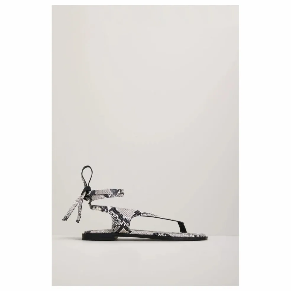 Sandales Heidi Snake | Gris