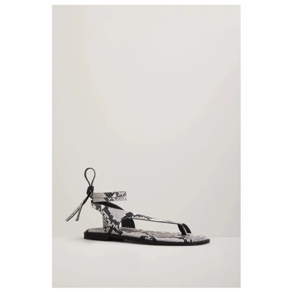 Sandales Heidi Snake | Gris