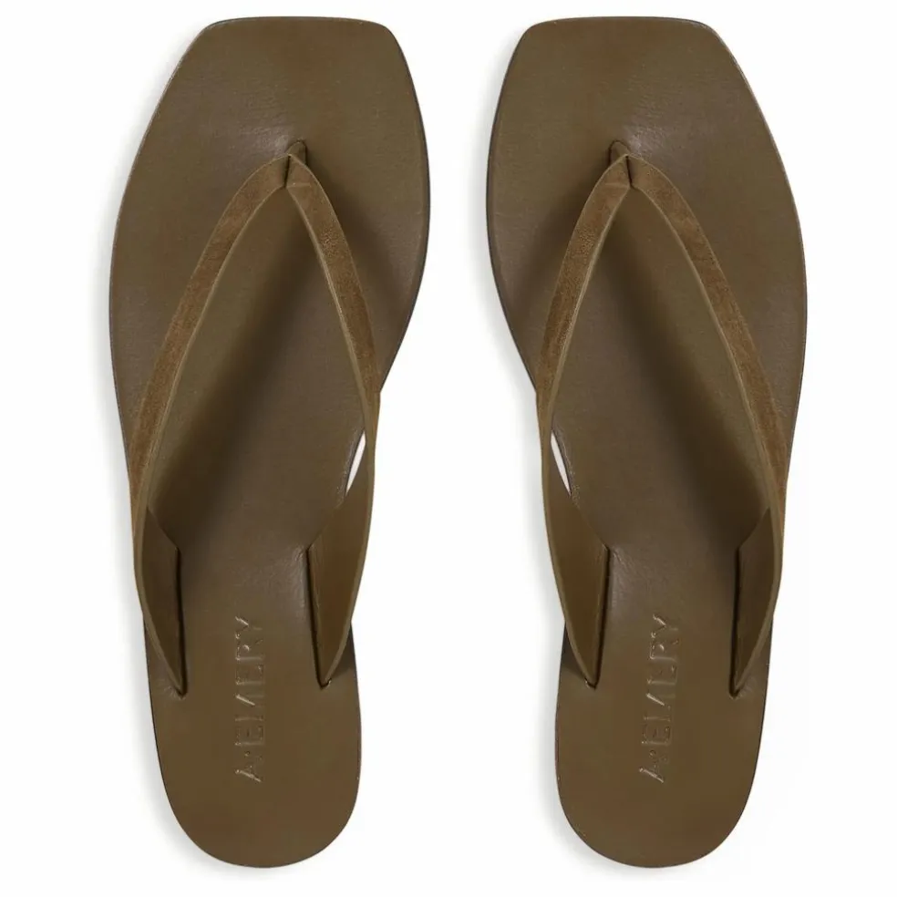Sandales Kinto Suede | Vert kaki