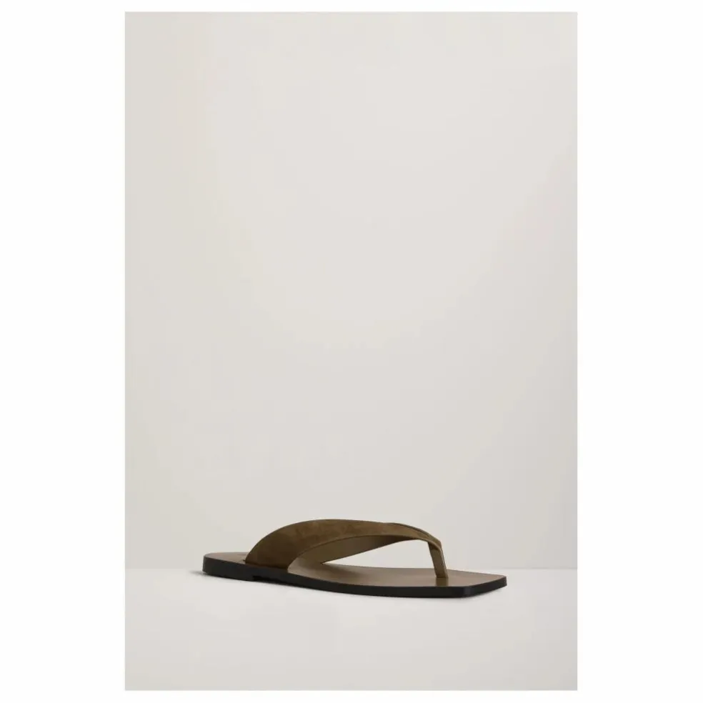 Sandales Kinto Suede | Vert kaki