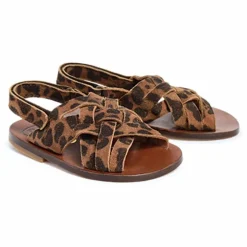 Sandales Lanières Multiple | Marron