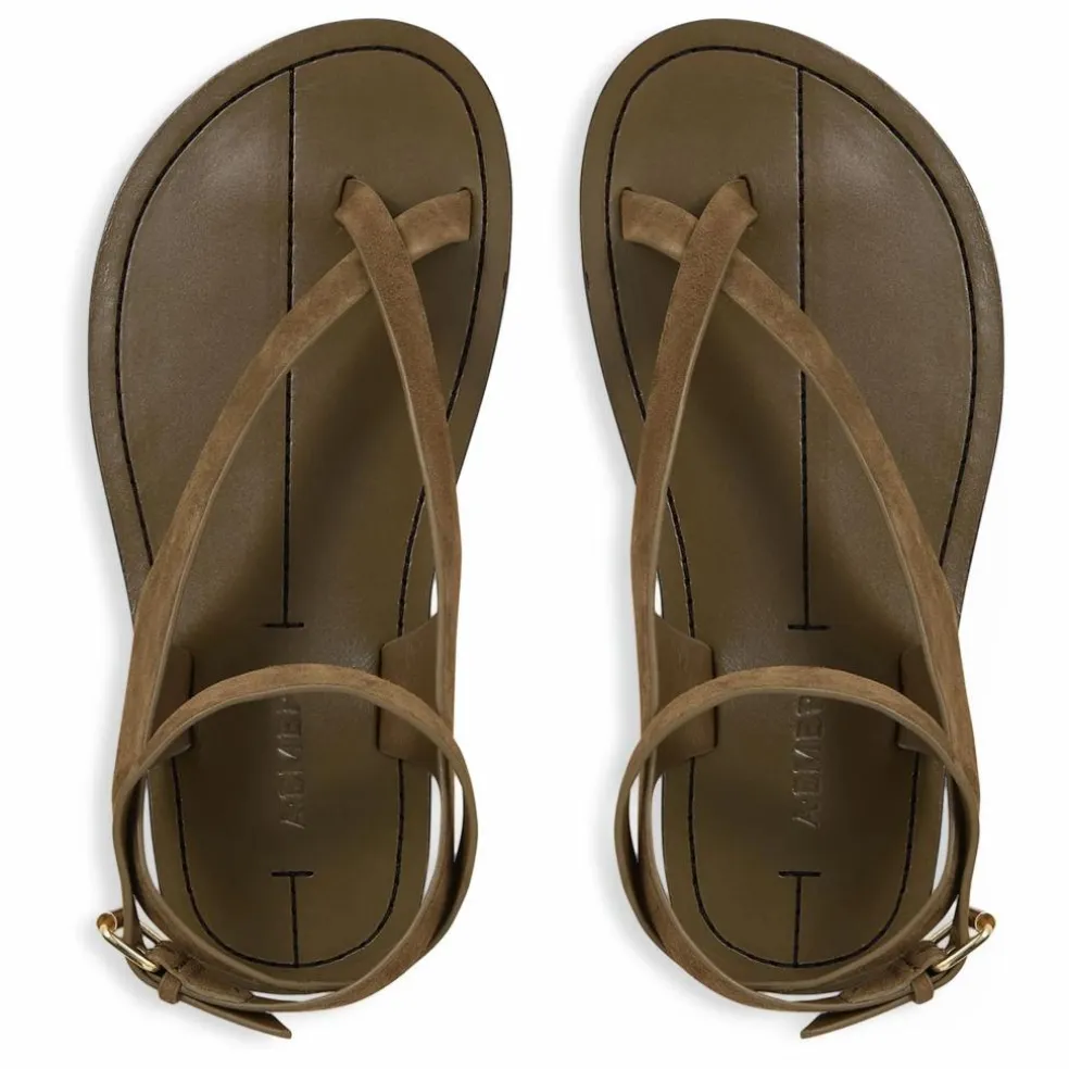 Sandales Millar Suede | Vert kaki
