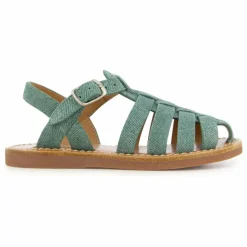 Sandales Plage-Stitch Dad | Vert Menthe