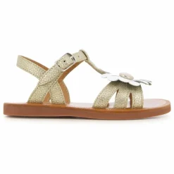 Sandales Plagette Big Flo | Doré