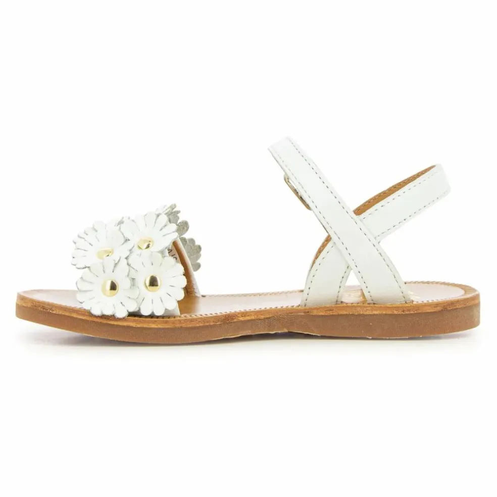 Sandales Plagette Multi Flo | Blanc