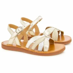Sandales Plagette Oto | Or