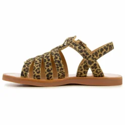 Sandales Plagette Strap | Léopard