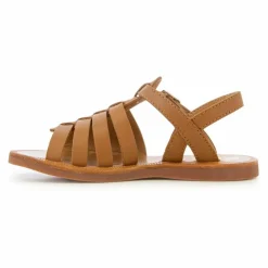 Sandales Plagette Strap | Camel