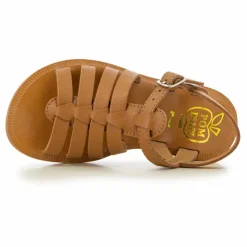 Sandales Plagette Strap | Camel