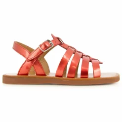 Sandales Plagette Strap | Rouge