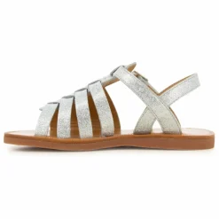 Sandales Plagette Strap | Argenté