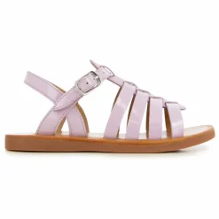 Sandales Plagette Strap | Mauve
