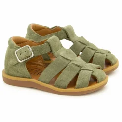 Sandales Poppy Daddy | Vert kaki