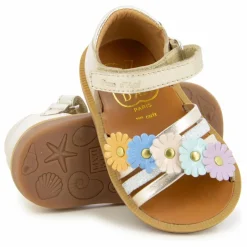 Sandales Poppy Multi Flo | Doré