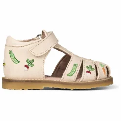 Sandales Scratchs Veggie - Collection Uniqua | Crème