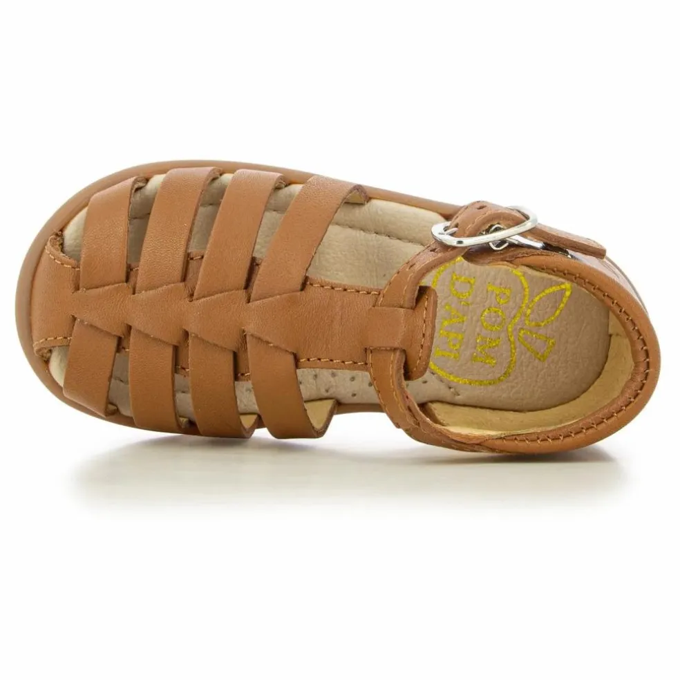 Sandales Stand Up Strap | Camel