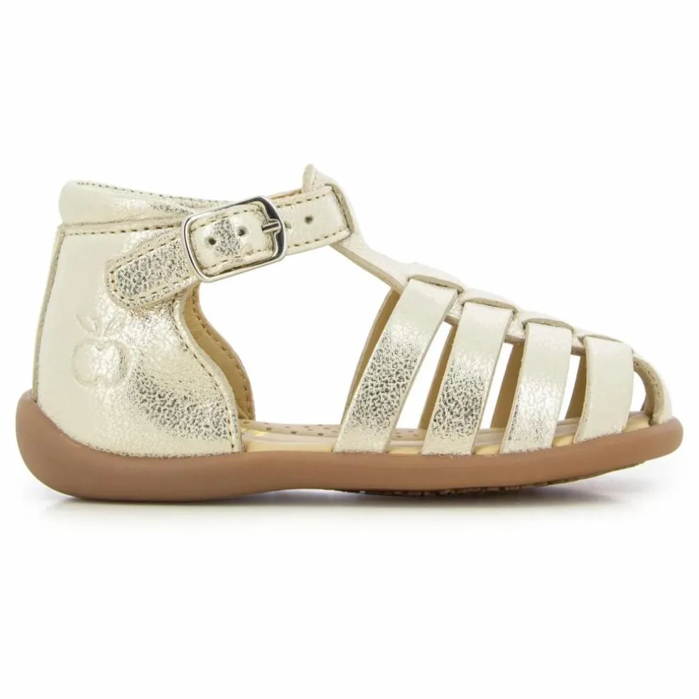 Sandales Stand Up Strap | Doré